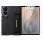 Samsung Coque pour Galaxy Z Fold 8 avec Protections d'Écran et Béquille Ajustable Noir Samsung Coque pour Galaxy Z Fold 8 avec Protections d'Écran et Béquille Ajustable Noir
