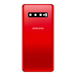 Samsung Vitre arrière pour Samsung Galaxy S10 Original Rouge