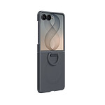 Samsung Coque pour Galaxy Z Flip 8 avec Anneau Magnétique en Silicone Soft-Touch Gris foncé Samsung Coque pour Galaxy Z Flip 8 avec Anneau Magnétique en Silicone Soft-Touch Gris foncé