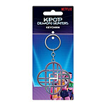 KPop Demon Hunters - Porte-clés métal Huntrix KPop Demon Hunters - Porte-clés métal Huntrix