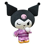 Sanrio - Peluche Kuromi Kimono Version 22 cm Sanrio - Peluche Kuromi Kimono Version 22 cm