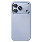 Coque MagSafe pour iPhone 18 Pro en Silicone avec Bords Relevés Bleu Coque MagSafe pour iPhone 18 Pro en Silicone avec Bords Relevés Bleu