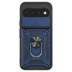 Mayaxess Coque pour Pixel 11 / 11 Pro avec Cache Caméra Coulissant et Bague Magnétique Noir