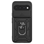 Mayaxess Coque pour Pixel 11 / 11 Pro avec Cache Caméra Coulissant et Bague Magnétique Noir Mayaxess Coque pour Pixel 11 / 11 Pro avec Cache Caméra Coulissant et Bague Magnétique Noir