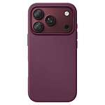 Coque MagSafe pour iPhone 18 Pro en Silicone avec Bords Relevés Violet foncé Coque MagSafe pour iPhone 18 Pro en Silicone avec Bords Relevés Violet foncé