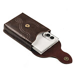 Étui Ceinture Universel en Éco-Cuir avec Bandoulière Marron Étui Ceinture Universel en Éco-Cuir avec Bandoulière Marron