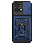 Mayaxess Coque pour Redmi 17 avec Cache Caméra Coulissant et Bague Magnétique Bleu nuit