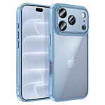 Générique Coque pour iPhone 18 Pro Max Antichoc Hybride avec Protection Caméra Bleu