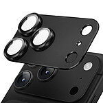 Protection Caméra pour iPhone 18 Pro en Verre Trempé avec Cadre Titane Noir