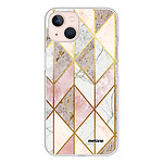 Evetane Coque iPhone 13 silicone transparente Motif Marbre Rose Losange ultra resistant Evetane Coque iPhone 13 silicone transparente Motif Marbre Rose Losange ultra resistant
