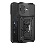 Coque pour Redmi Note 17 Pro avec Anneau Support et Cache Caméra Coulissant Noir Coque pour Redmi Note 17 Pro avec Anneau Support et Cache Caméra Coulissant Noir