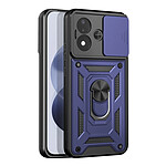 Coque pour Redmi Note 17 avec Anneau Support et Cache Caméra Coulissant Bleu nuit Coque pour Redmi Note 17 avec Anneau Support et Cache Caméra Coulissant Bleu nuit