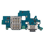 Connecteur de Charge USB-C pour Samsung Galaxy A37 5G avec Lecteur SIM Bleu
