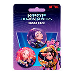 KPop Demon Hunters - Pack 3 badges KPop Demon Hunters - Pack 3 badges