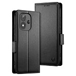 Étui Portefeuille pour Redmi Note 17 Série Smart Book avec Support Bleu canard