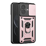 Coque pour Redmi Note 17 Pro avec Anneau Support et Cache Caméra Coulissant Noir Coque pour Redmi Note 17 Pro avec Anneau Support et Cache Caméra Coulissant Noir