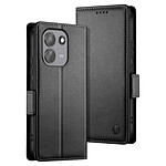 Étui Portefeuille pour Redmi Note 17 Pro Max Série Smart Book avec Support Bleu canard