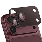 Protection Caméra pour iPhone 18 Pro en Verre Trempé et Aluminium 9H Bordeaux