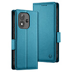 Étui Portefeuille pour Redmi Note 17 Série Smart Book avec Support Bleu canard Étui Portefeuille pour Redmi Note 17 Série Smart Book avec Support Bleu canard