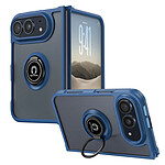Coque pour iPhone Duo Protection Bi-matière avec Supports Anneau Magnétiques Noir / Transparent Coque pour iPhone Duo Protection Bi-matière avec Supports Anneau Magnétiques Noir / Transparent