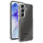 Coque pour Samsung Galaxy A55 Protection Bimatière à Coins Renforcés Transparent