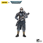 Warhammer 40k - Figurine 1/18 Death Korps of Krieg Veteran Squad Guardsman with Flamer 10 cm