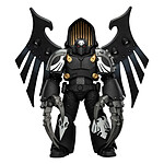 Warhammer 40k - Figurine Raven Guard Dark Fury 12 cm Warhammer 40k - Figurine Raven Guard Dark Fury 12 cm