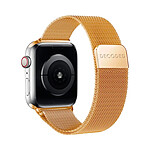 Decoded Bracelet pour Apple Watch 38 / 40 / 41 / 42 mm Modèle Milan Traction V2 Dorée Decoded Bracelet pour Apple Watch 38 / 40 / 41 / 42 mm Modèle Milan Traction V2 Dorée