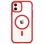 Zanaé Coque MagSafe pour iPhone 11 avec Contour Souple et Caméra Surélevée Rouge Zanaé Coque MagSafe pour iPhone 11 avec Contour Souple et Caméra Surélevée Rouge