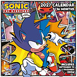 Sonic the Hedgehog - Calendrier Carré 2027 30 x 30 cm