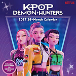 KPop Demon Hunters - Calendrier Mural Carré 2027 30 x 30 cm