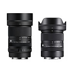 SIGMA Kit Objectifs 18-50mm f/2.8 DC DN Contemporary + 50-120mm f/2.8 DC OS Contemporary compatible avec Sony E