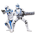 Star Wars: The Clone Wars - Pack de 2 figurines Black Series Clone Troopers Dogma & Hardcase 15 cm Star Wars: The Clone Wars - Pack de 2 figurines Black Series Clone Troopers Dogma & Hardcase 15 cm