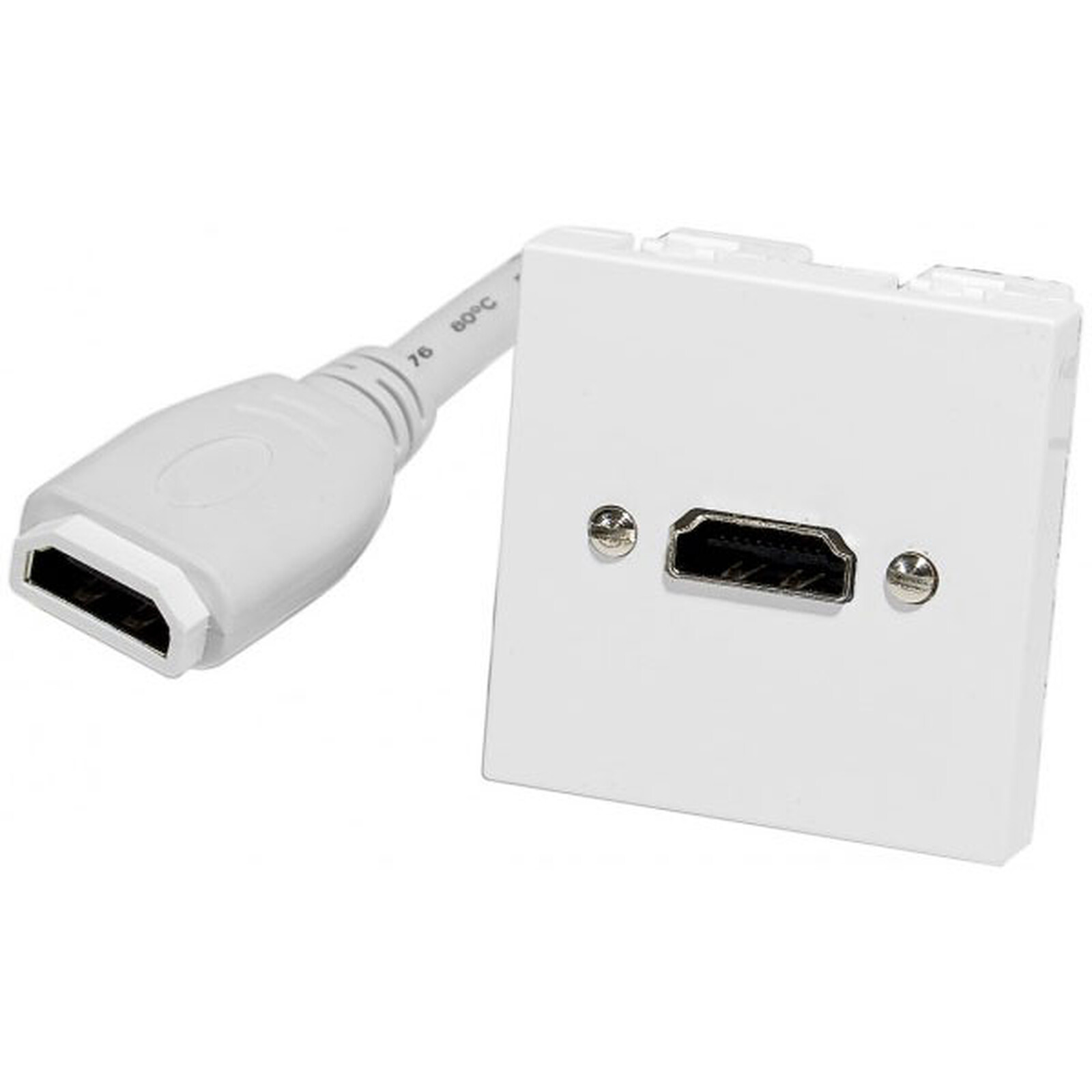 Un connecteur HDMI femelle/femelle sur cordon 25 cm (10) - Architectural  Connectivity