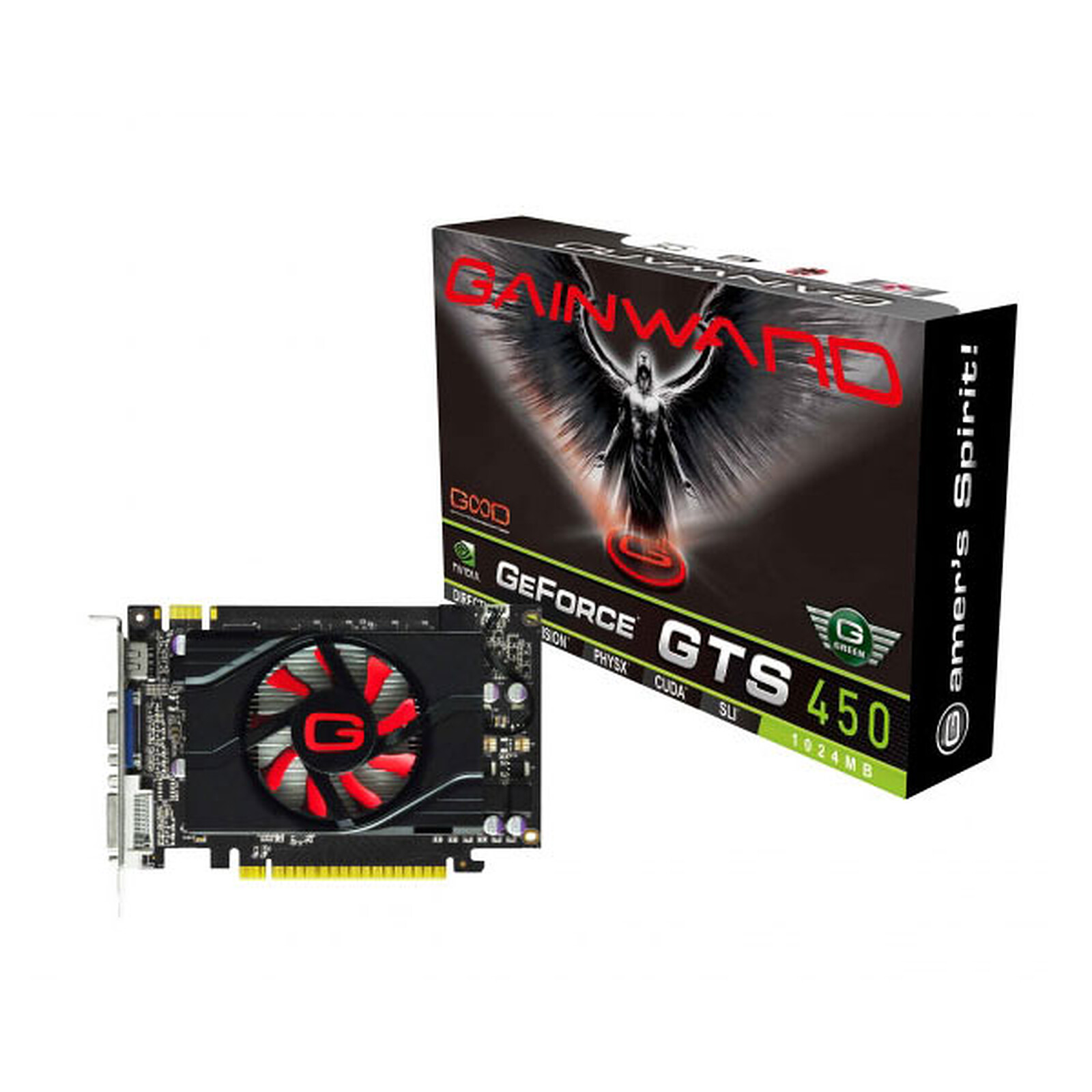 Gainward Geforce Gts450 1 Gb Green Carte Graphique Gainward Sur Ldlc Museericorde