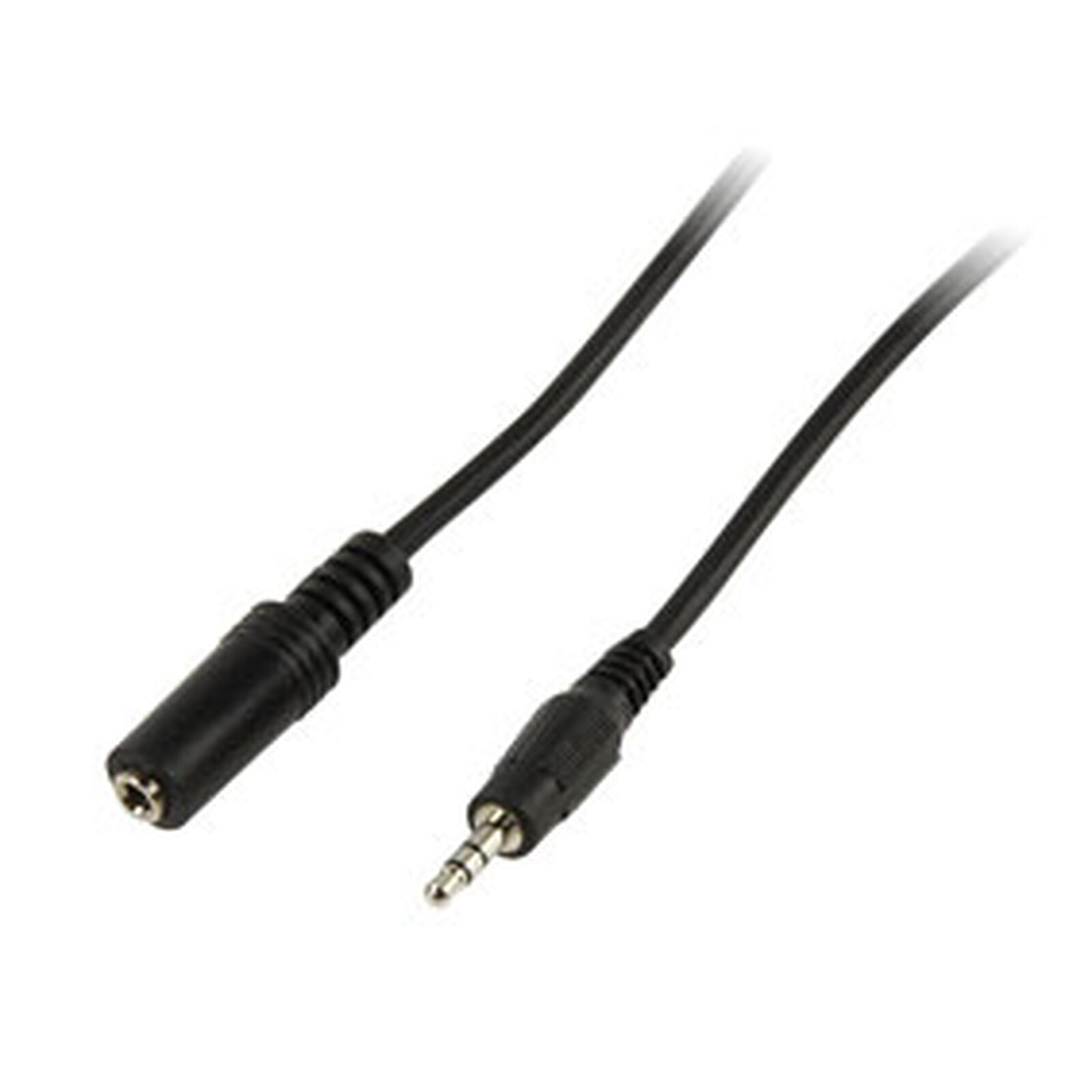 Rallonge audio Jack 3.5 mm stéréo mâle/femelle (3 mètres) - Câble audio Jack  - Garantie 3 ans LDLC