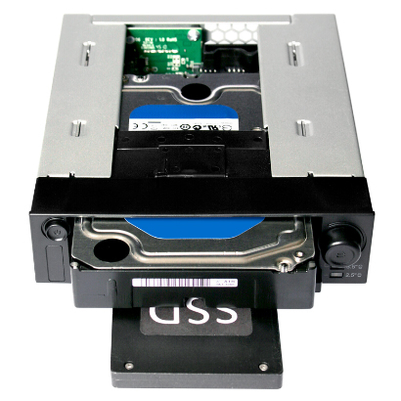 ICY BOX IB-129SSK-B - Rack HDD interne - Garantie 3 ans LDLC