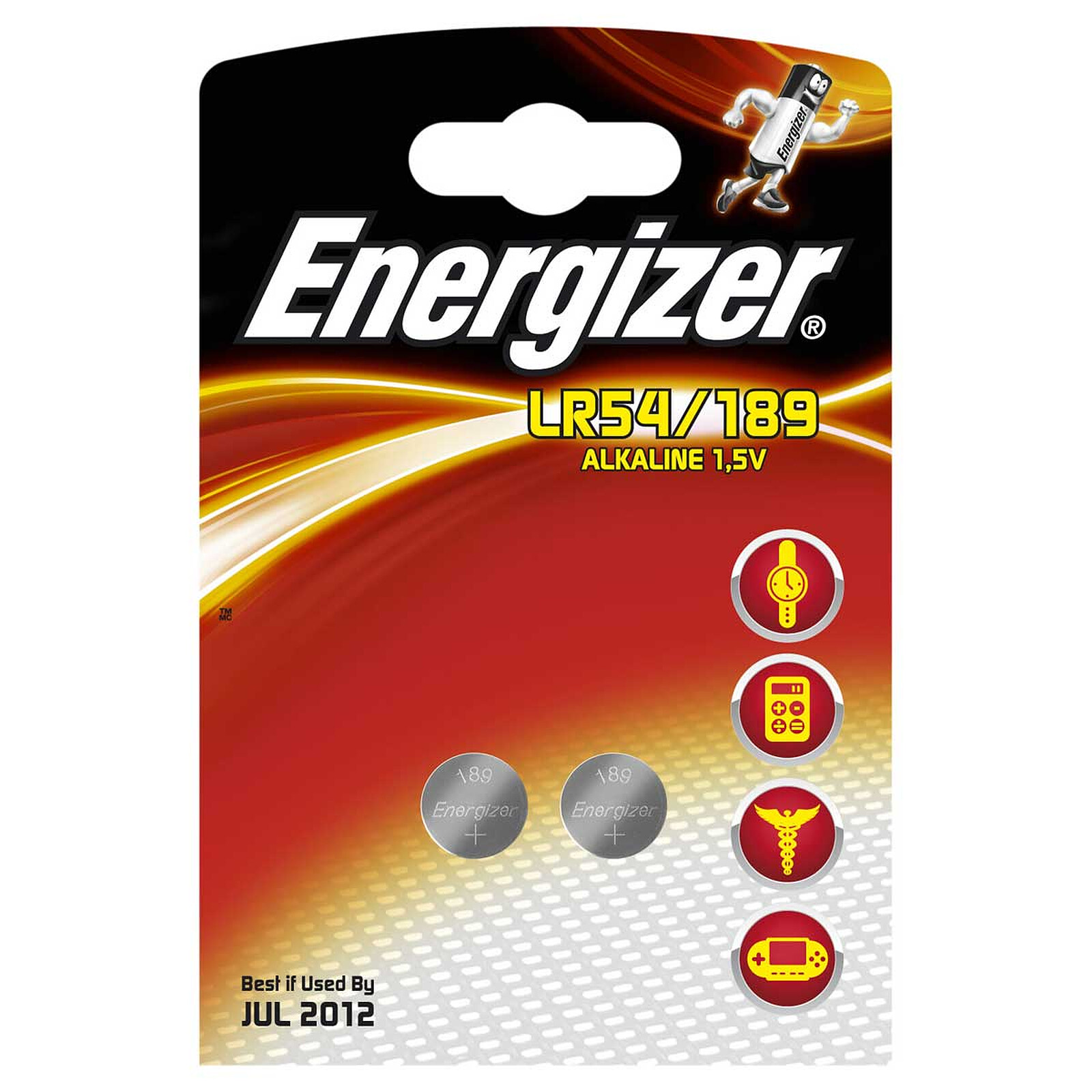 Energizer Pile bouton LR54 (pack de 2) - Pile & chargeur - LDLC