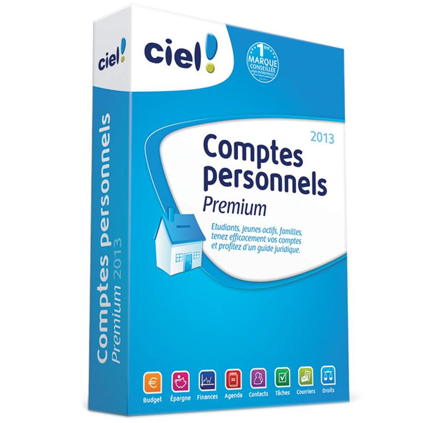 Ciel Comptes Personnels Premium 2013 Francais Windows Logiciel Comptabilite Gestion Ciel Sur Ldlc Com Museericorde