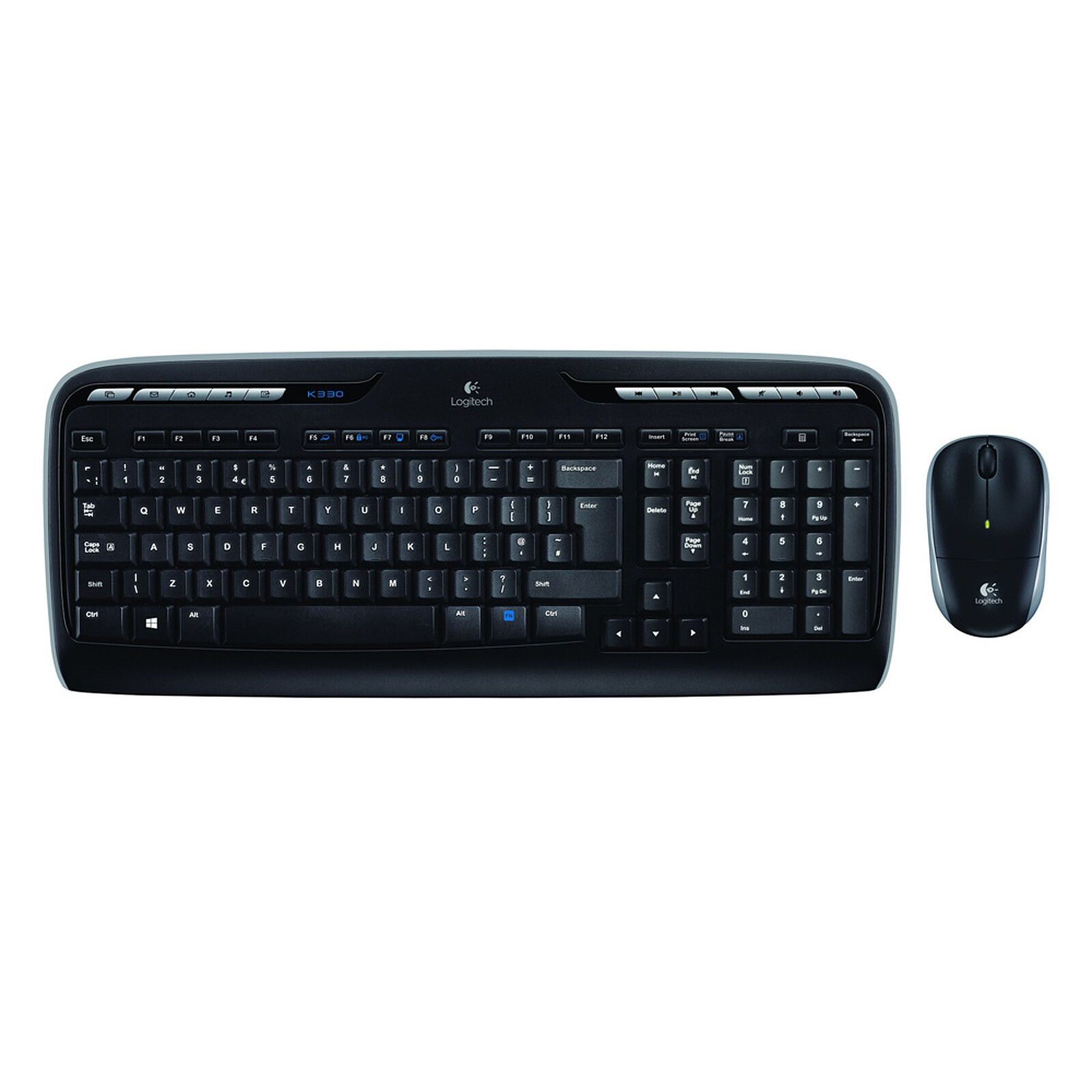 Logitech MK330 RF Wireless clavier QWERTY noir-UK Layout 
