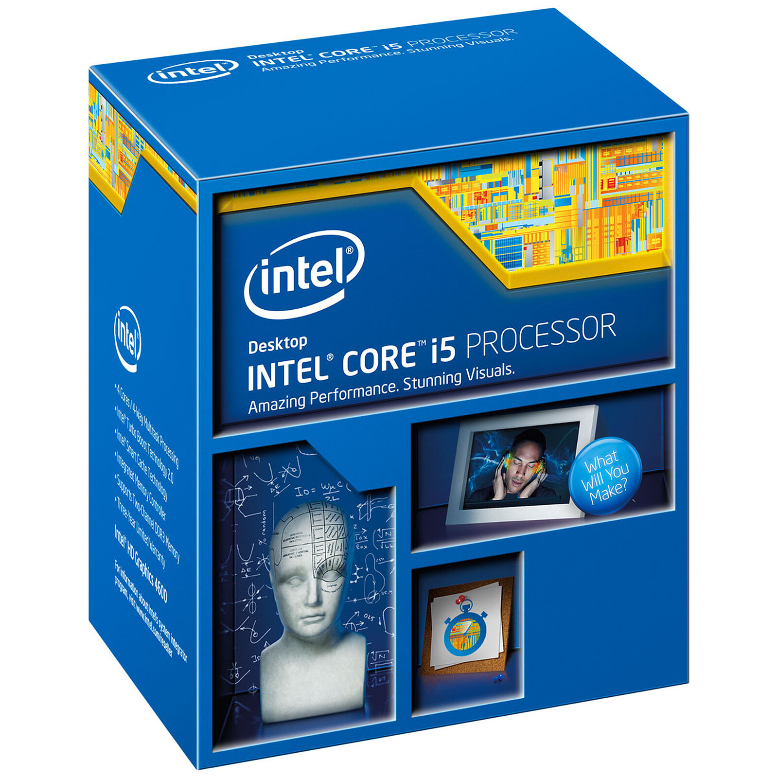 Intel Core i5-4460 (3.2 GHz) - Processeur - Garantie 3 ans LDLC