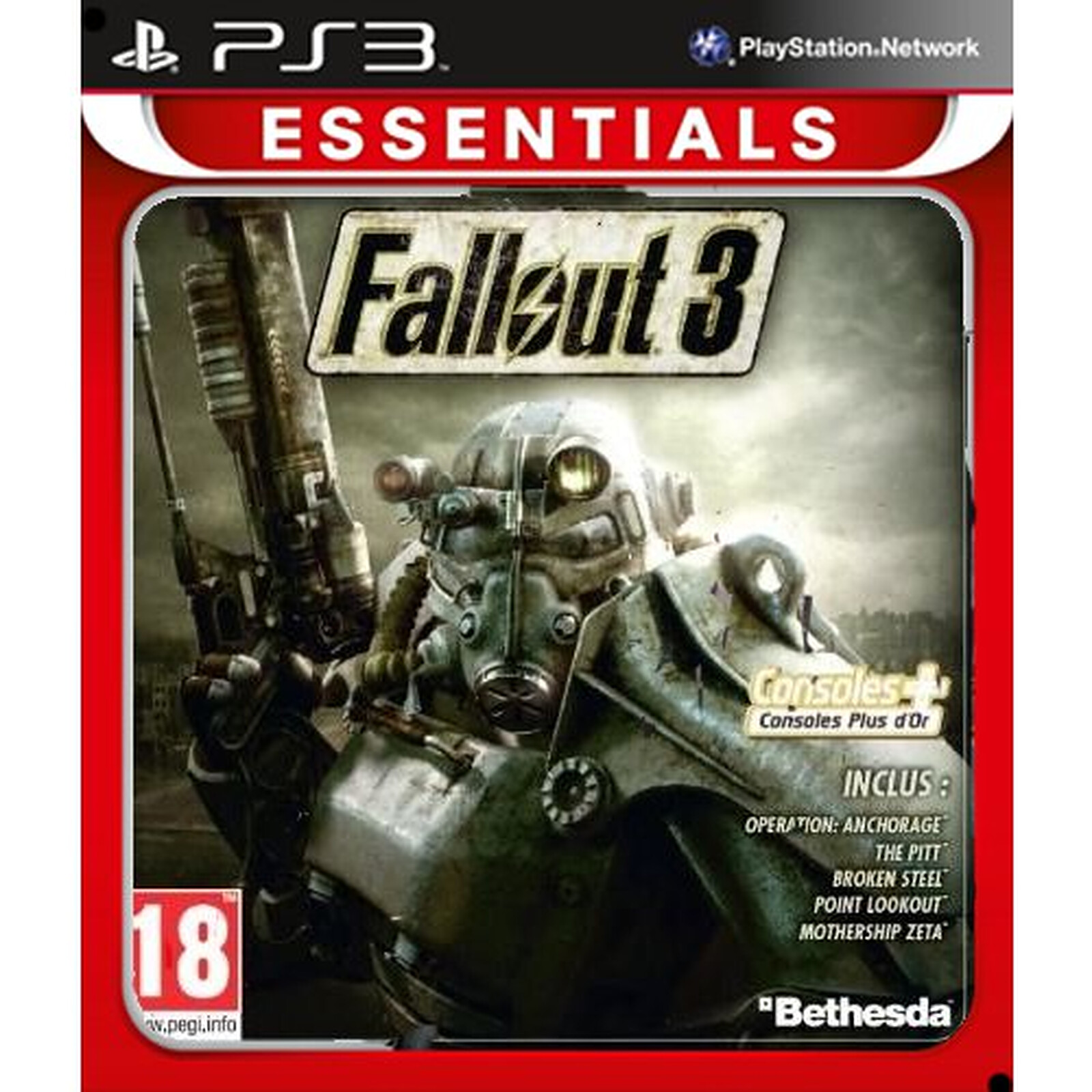fallout 3 goty edition contents ps3