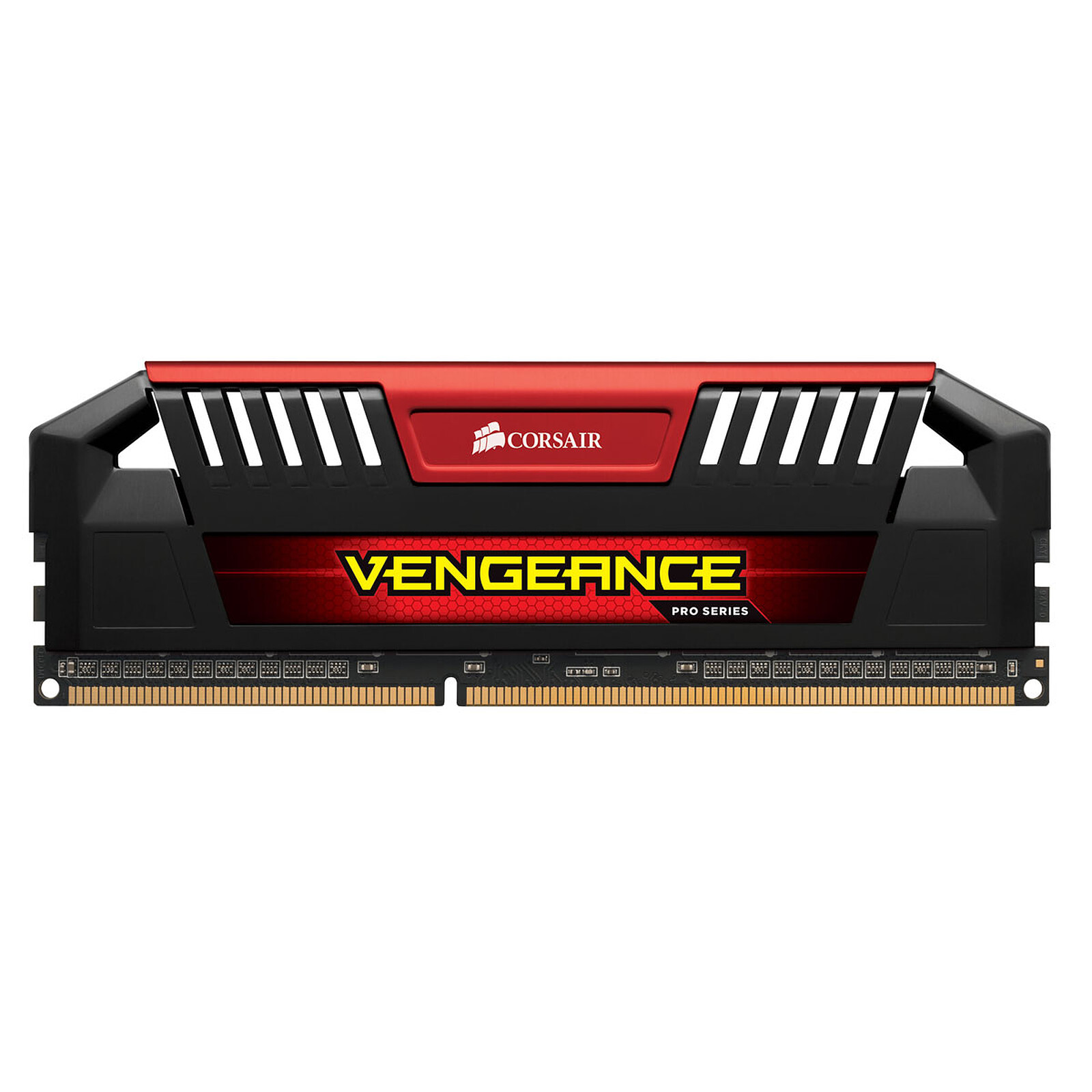 Kit Barrette mémoire 32Go (4x8Go) RAM DDR3 Corsair Vengeance Pro PC3-12800  (1600MHz) (Noir/Gris) à prix bas