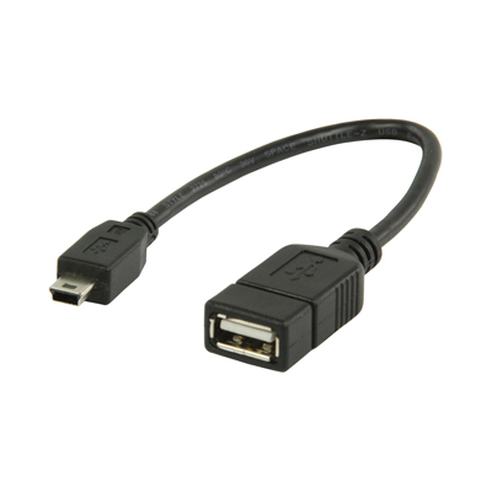 Universal Micro USB a USB 2.0 Otg Cable adaptador con alimentación