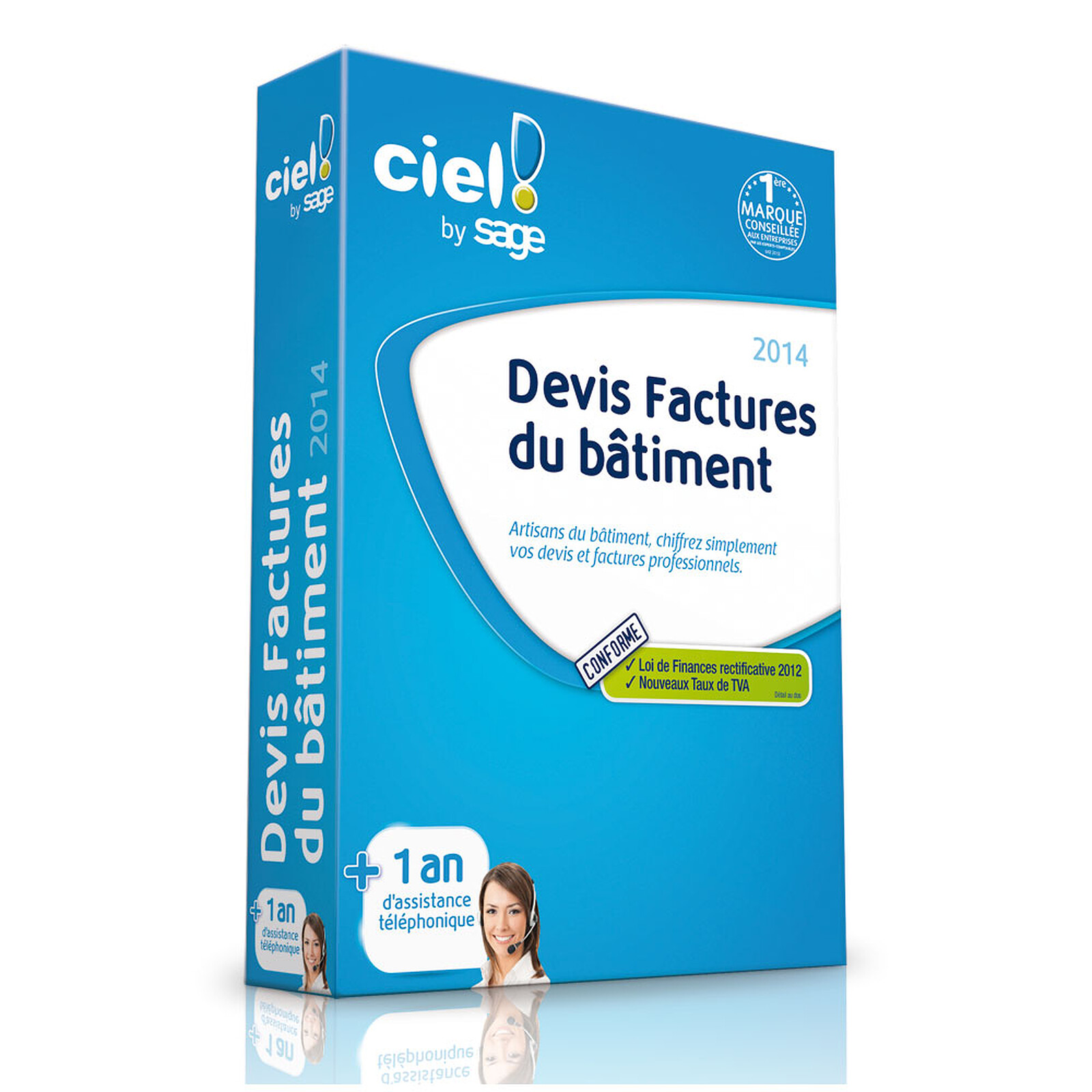 Ciel Devis Factures Du Batiment 2014 1 An D Assistance Telephonique Logiciel Comptabilite Gestion Ciel Sur Ldlc Com Museericorde