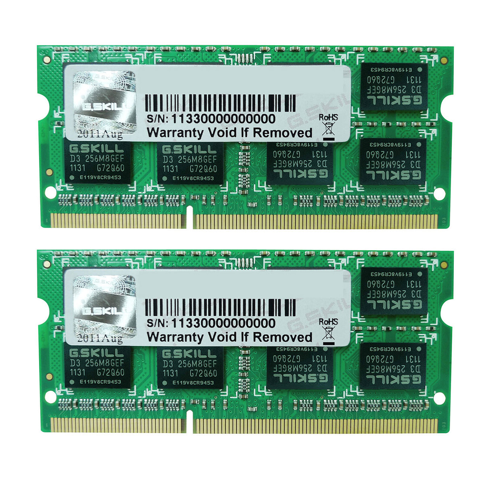 LOT RAM mémoire 32Go (2x16Go) DDR3 PC3-12800R 1600MHZ ECC pour serveur