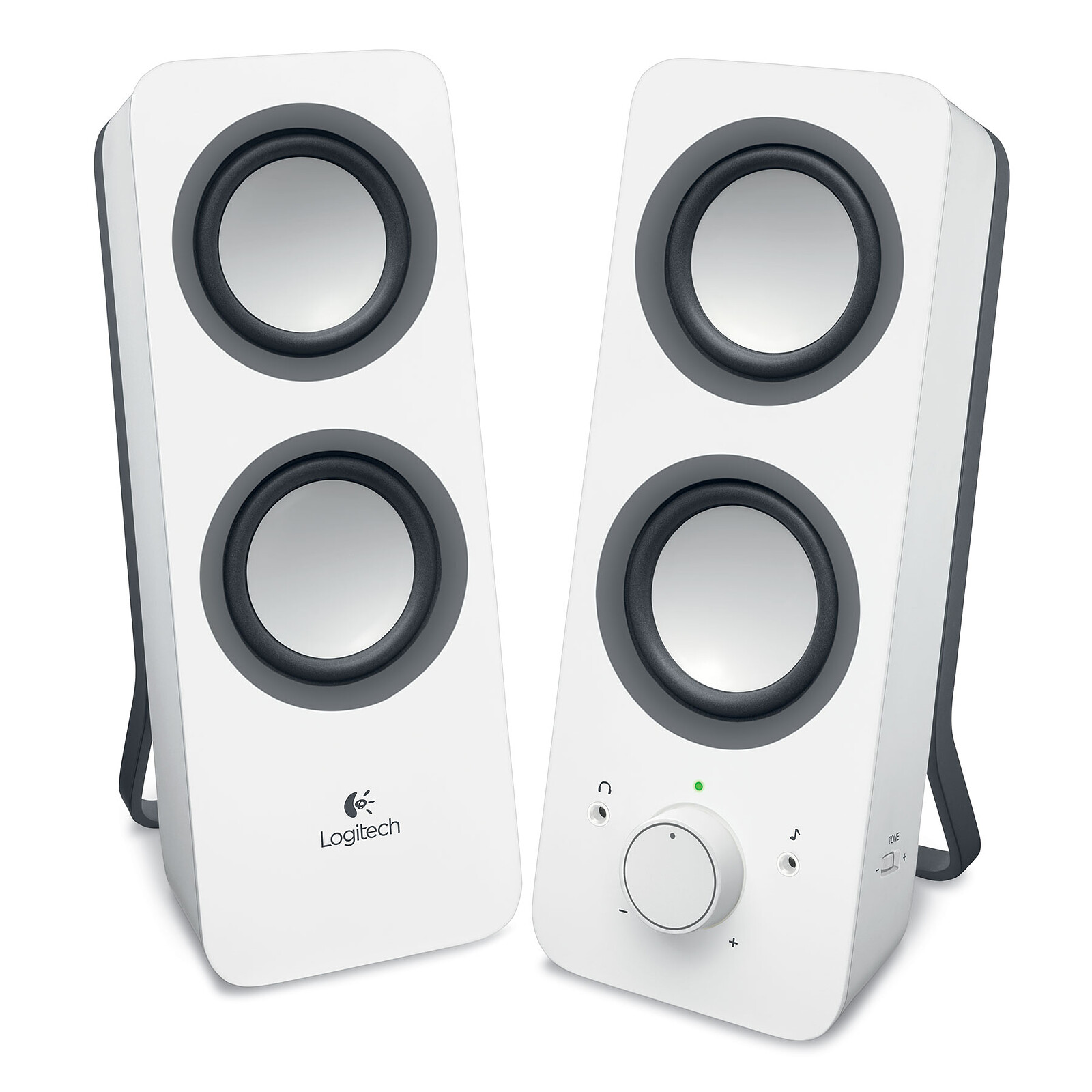 Logitech Multimedia Speakers Z200 (Blanc) - Enceinte PC - Garantie