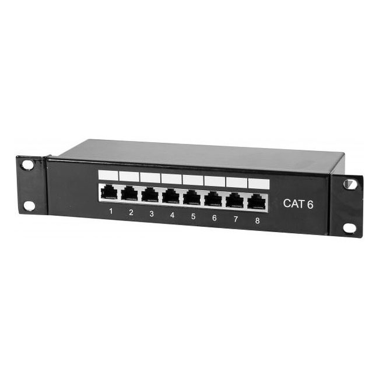 Panneau De Brassage 8 Ports Cat gorie 6 FTP Pour Coffret Armoire 