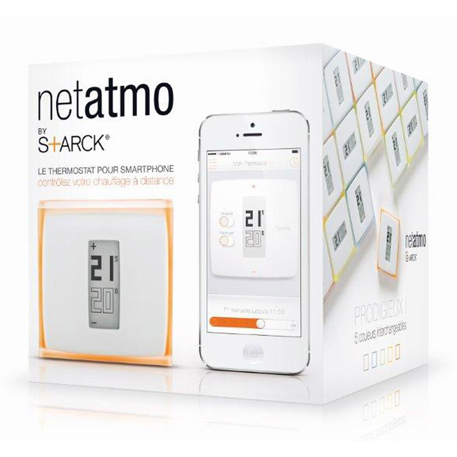 Netatmo Smart Thermostat for Individual Boiler, NTH01-EN-EC