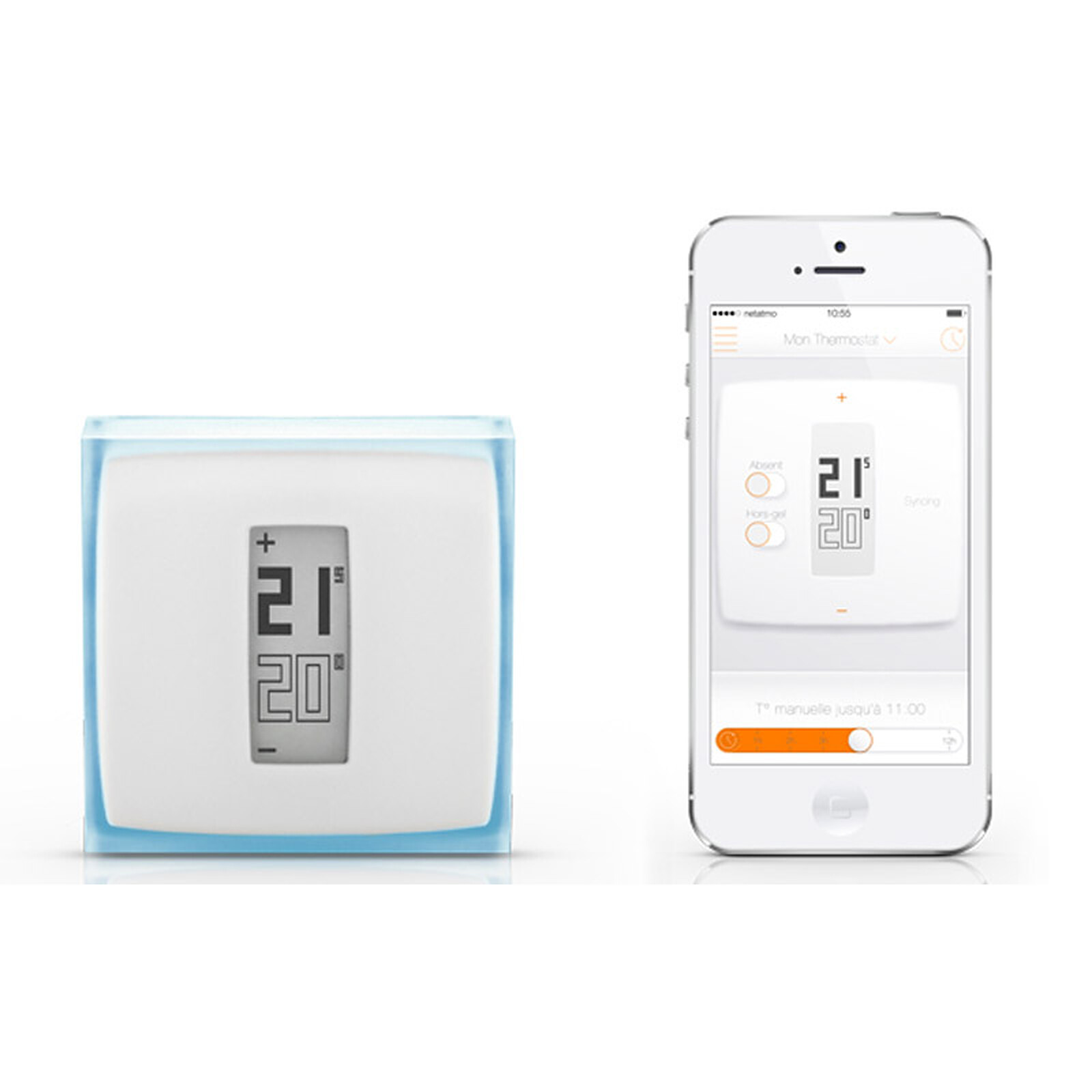 Netatmo Smart Thermostat for Individual Boiler, NTH01-EN-EC 